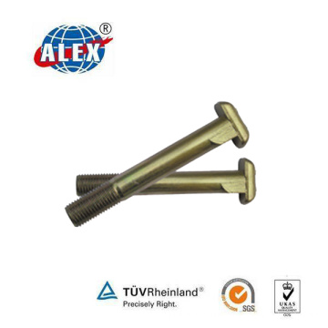 Zinc Plated Railway Anchoring Clip Bolt